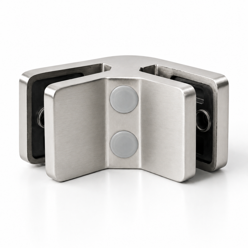 90° Glass-Glass Railing Bracket