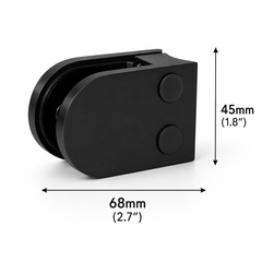 68MM Glass Railing Clamp - Round Base