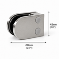 68MM Glass Railing Clamp - Round Base