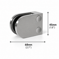 68MM Glass Railing Clamp - Flat Base