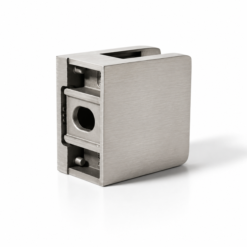 45MM Glass Railing Clamp - Flat Base