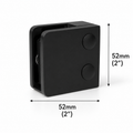 52MM Glass Railing Clamp - Flat Base