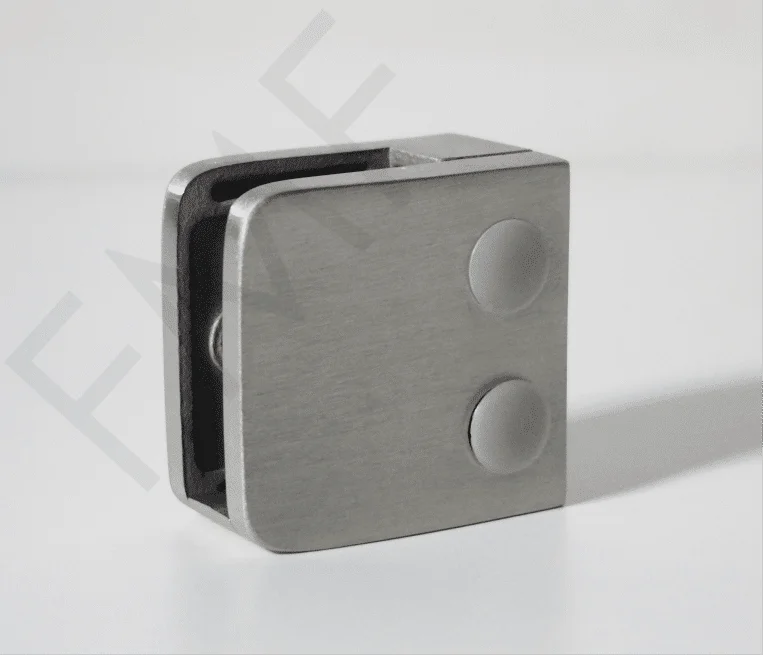 52MM Glass Railing Clamp - Flat Base