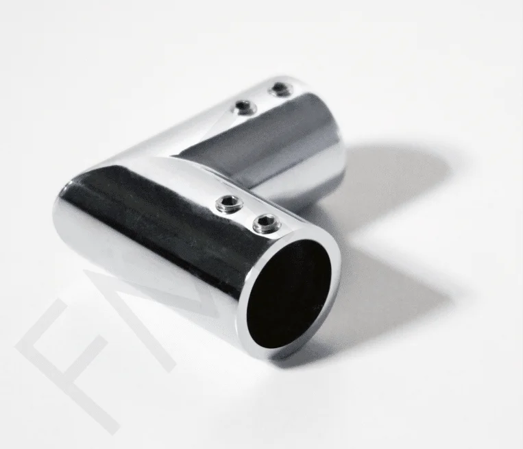 90° Connecter fitting for Glass Support Bar