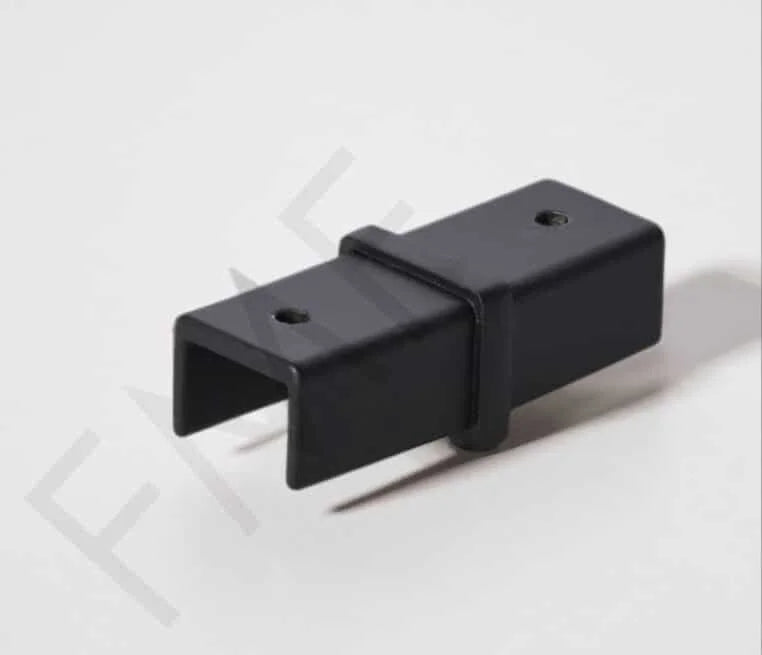 Straight Connecter for Rectangular Cap 25x21mm Handrail