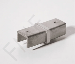 Straight Connecter for Rectangular Cap 25x21mm Handrail