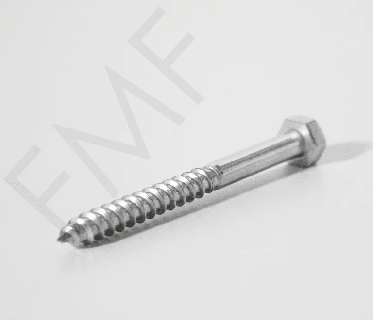 Hex Head Wood Tapping Screw (Pack-10pcs)