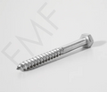 Hex Head Wood Tapping Screw (Pack-10pcs)