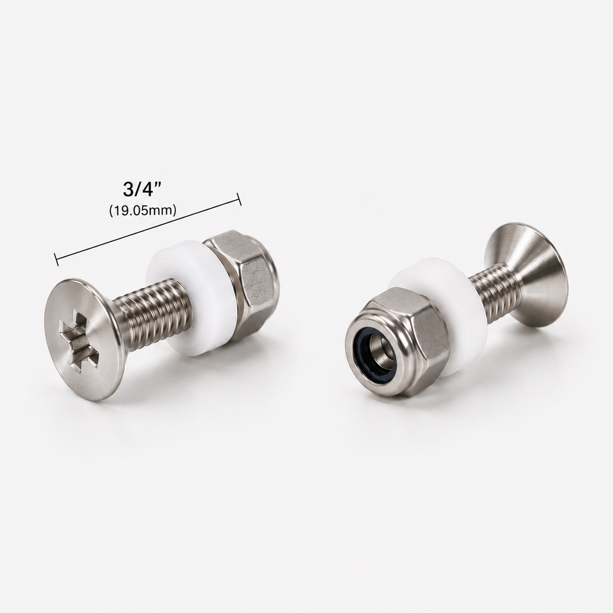 Moveable Transom Clamp Conversion Screws-SS