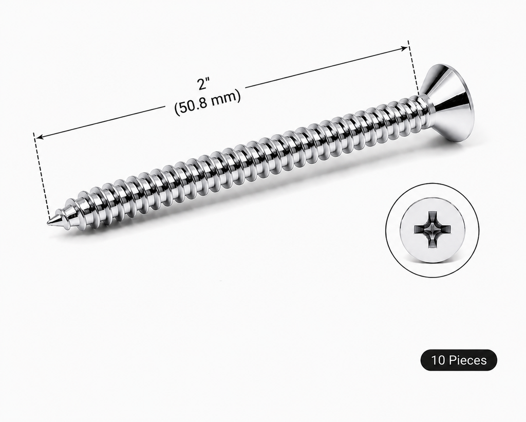 Shower Hinge Screw (Pack-10pcs)