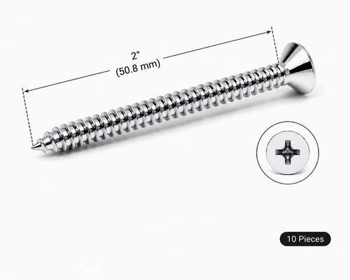 Shower Hinge Screw (Pack-10pcs)