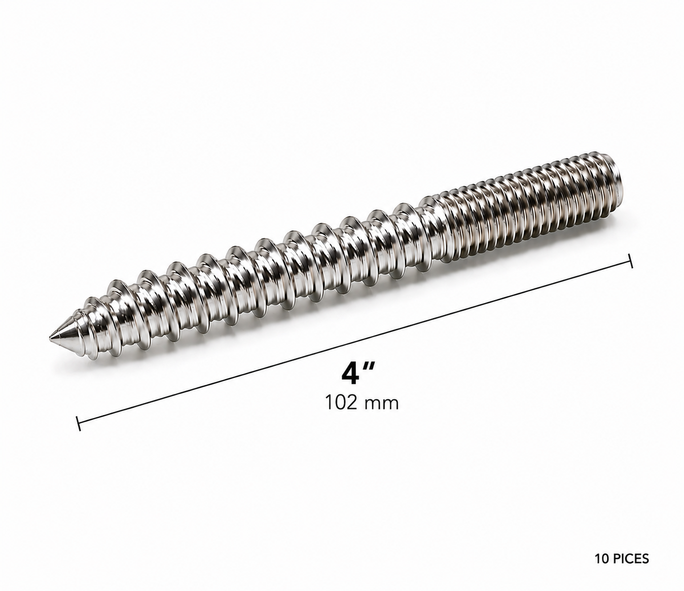 Standoff Anchor Bolts-304SS (Pack of 10)
