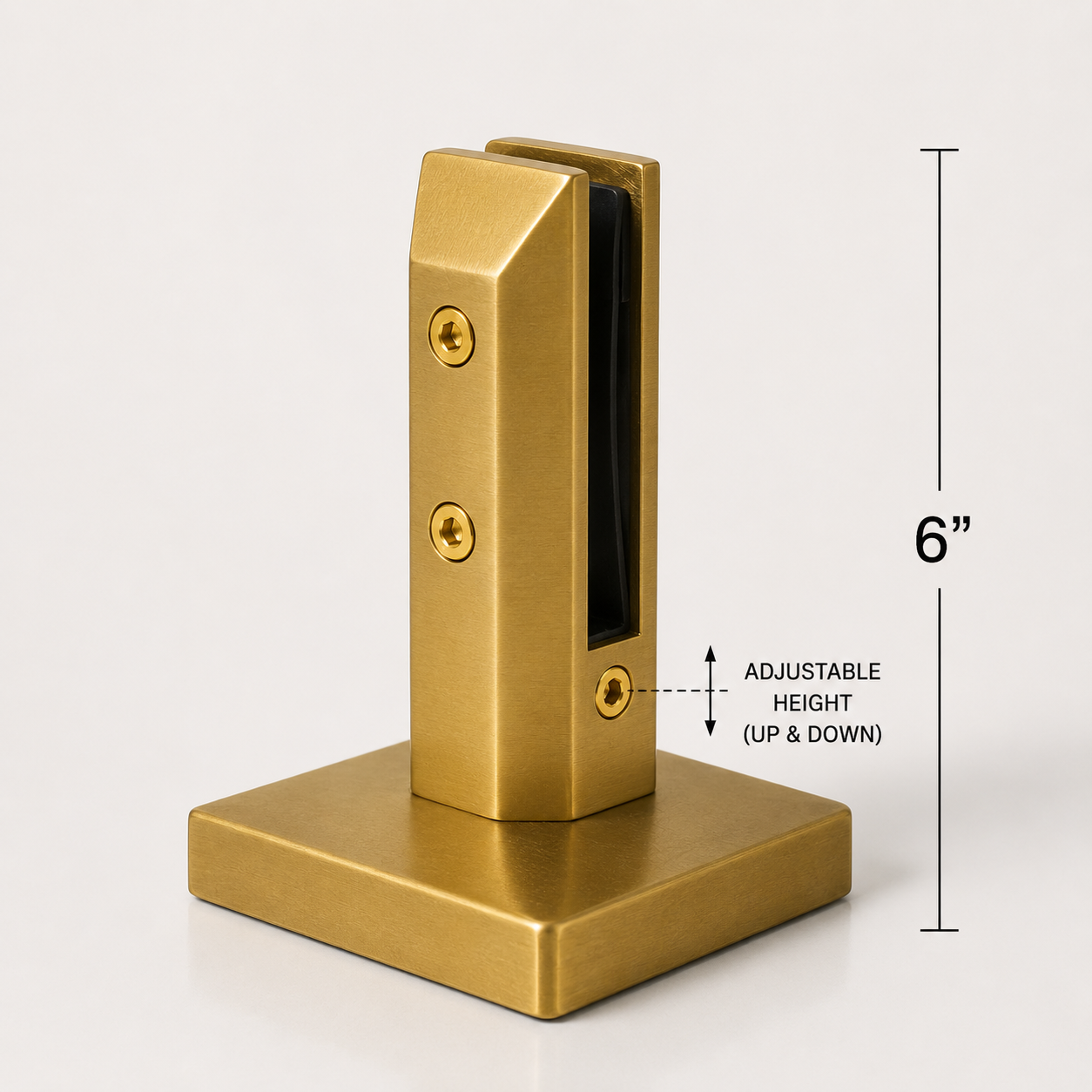 Adjustable Glass Railing Spigot