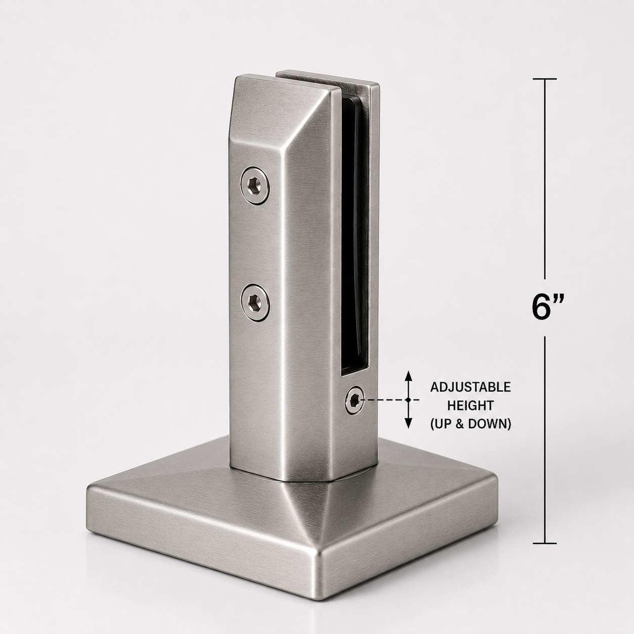 Adjustable Glass Railing Spigot