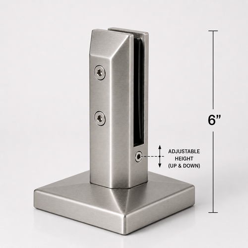 Adjustable Glass Railing Spigot