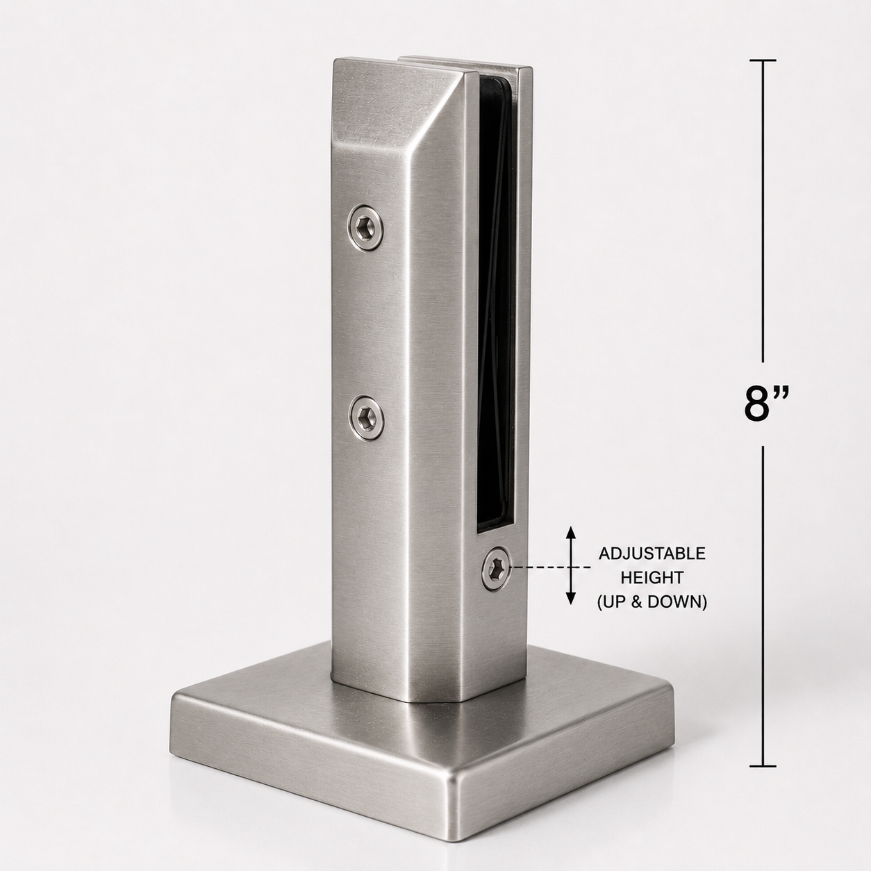 Adjustable Glass Railing Spigot