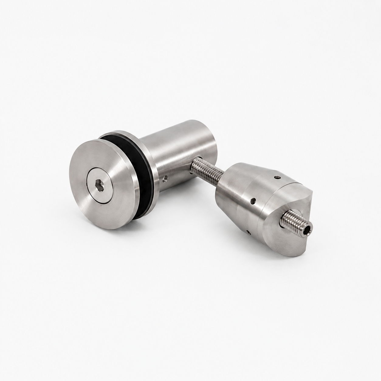 Double Arm Glass Connector