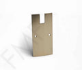 4" Sidelite Rail System End Cap Applicable for 10mm & 12mm Tempered Glass - Matte Black