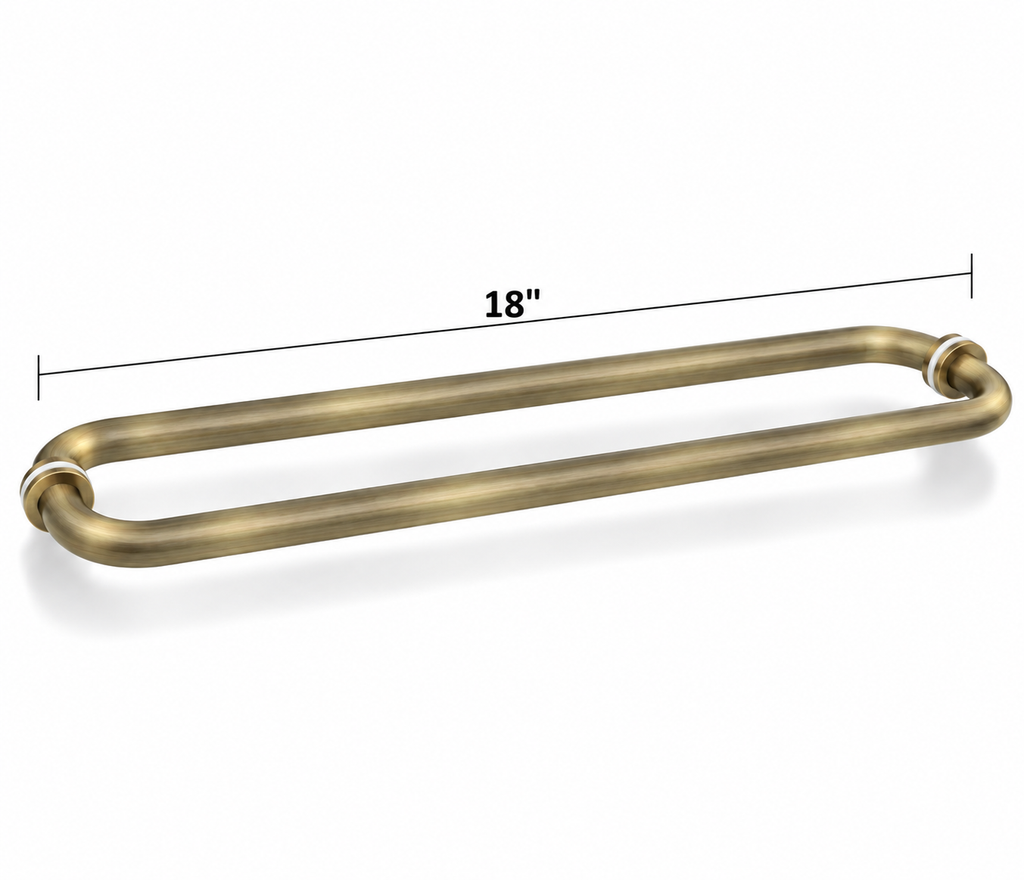 Round Double-Sided Towel Bar