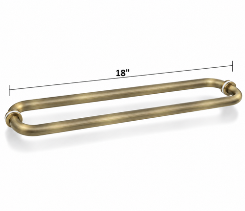Round Double-Sided Towel Bar