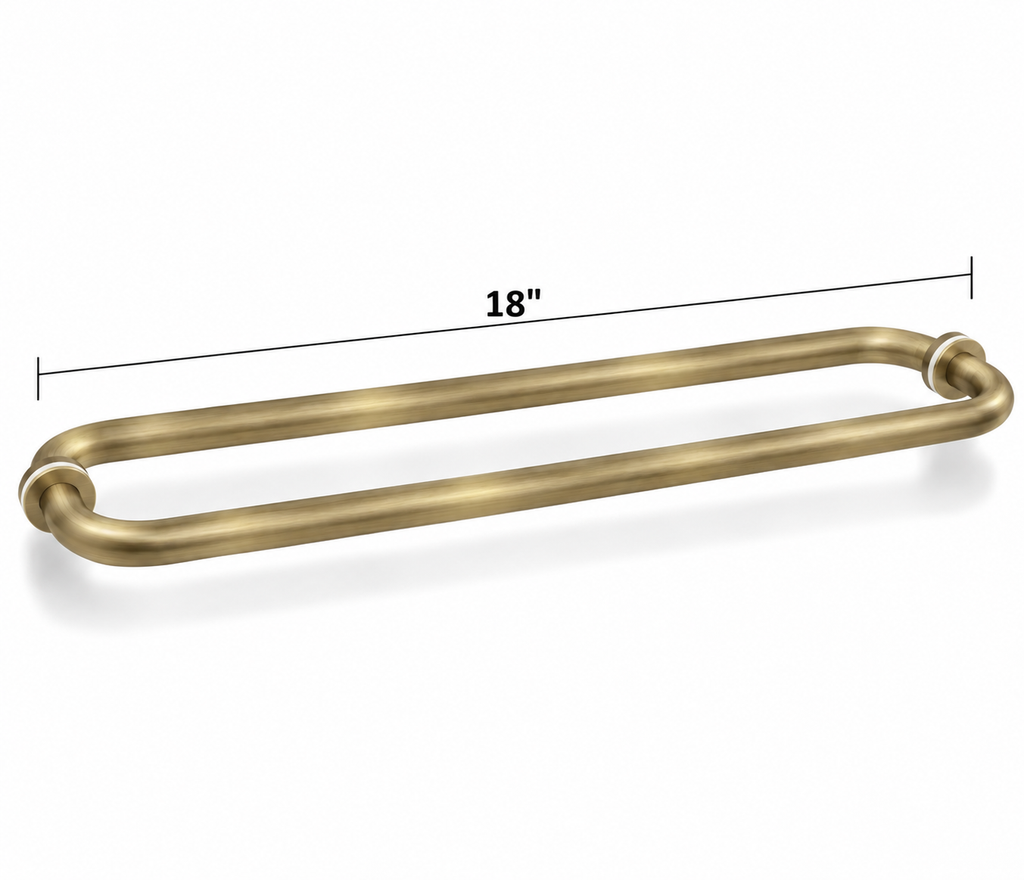 Round Double-Sided Towel Bar