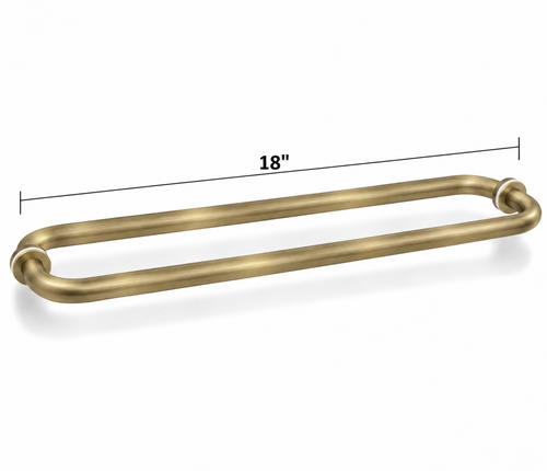 Round Double-Sided Towel Bar