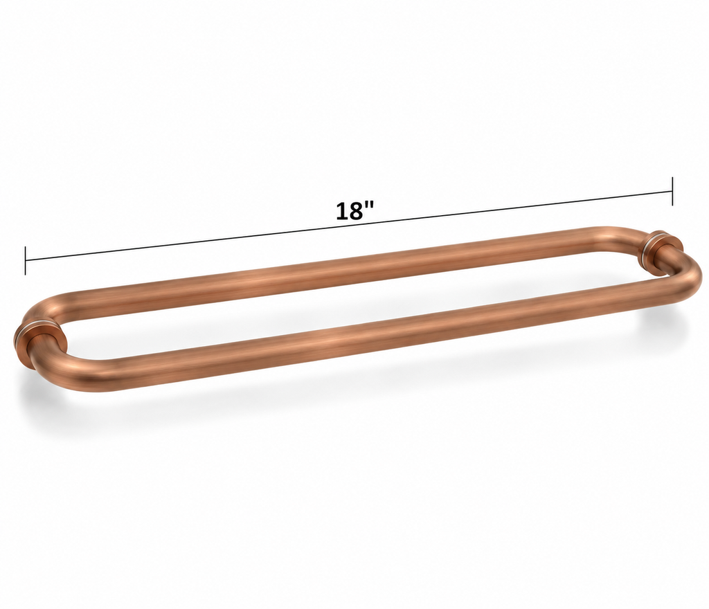 Round Double-Sided Towel Bar