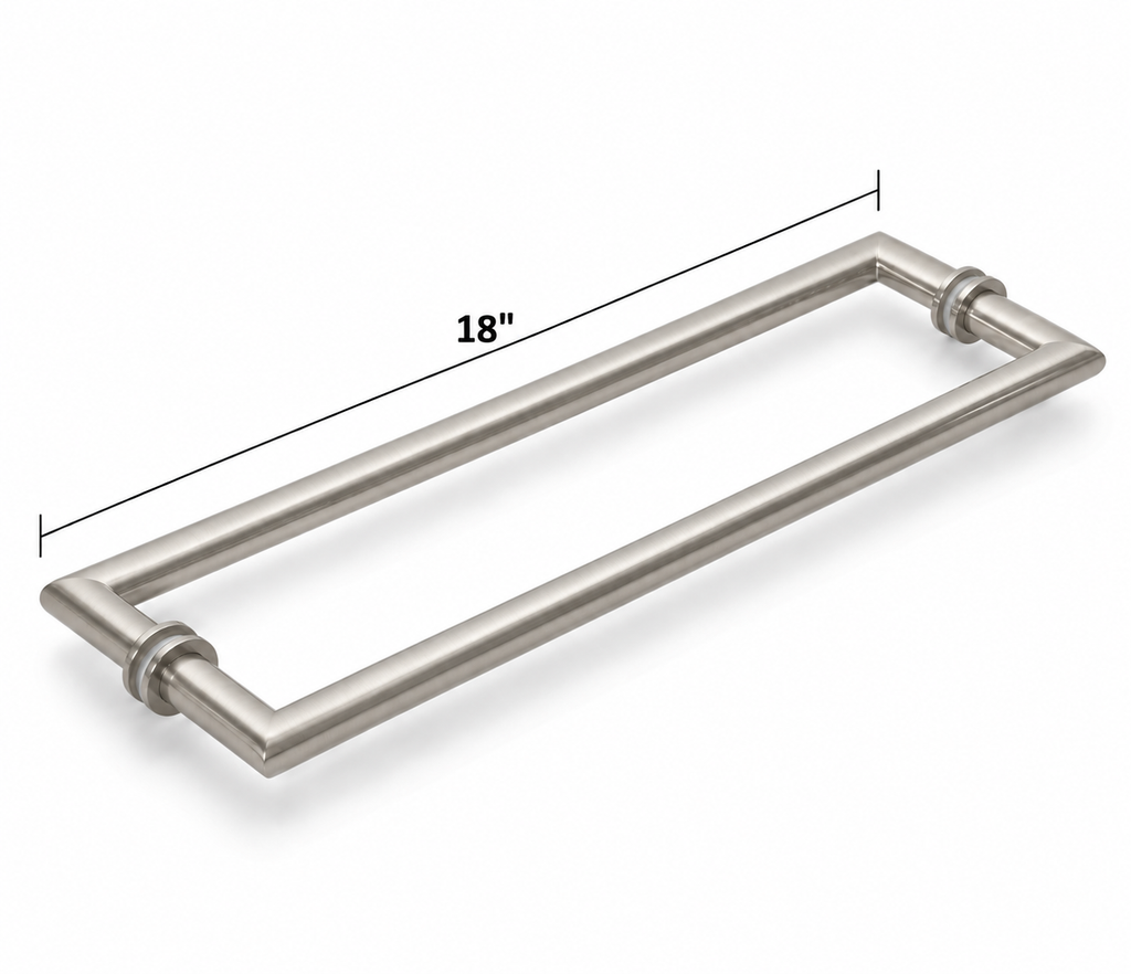 Mitered Double-Sided Towel Bar