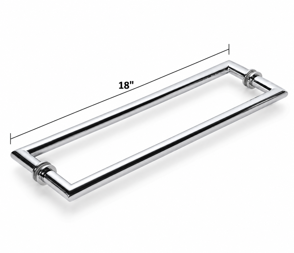 Mitered Double-Sided Towel Bar