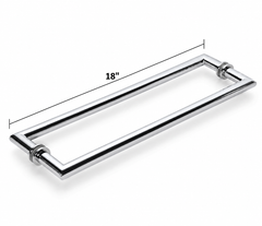 Mitered Double-Sided Towel Bar