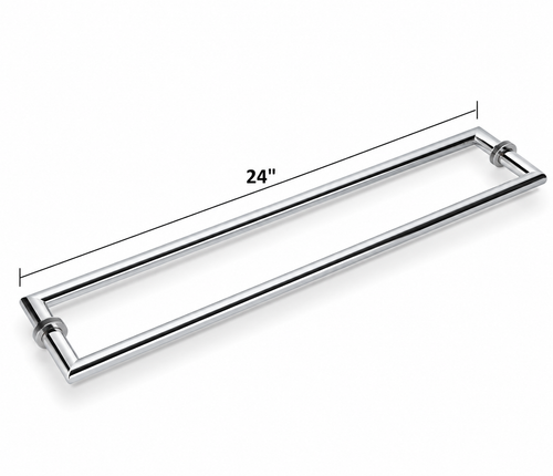 Mitered Double-Sided Towel Bar