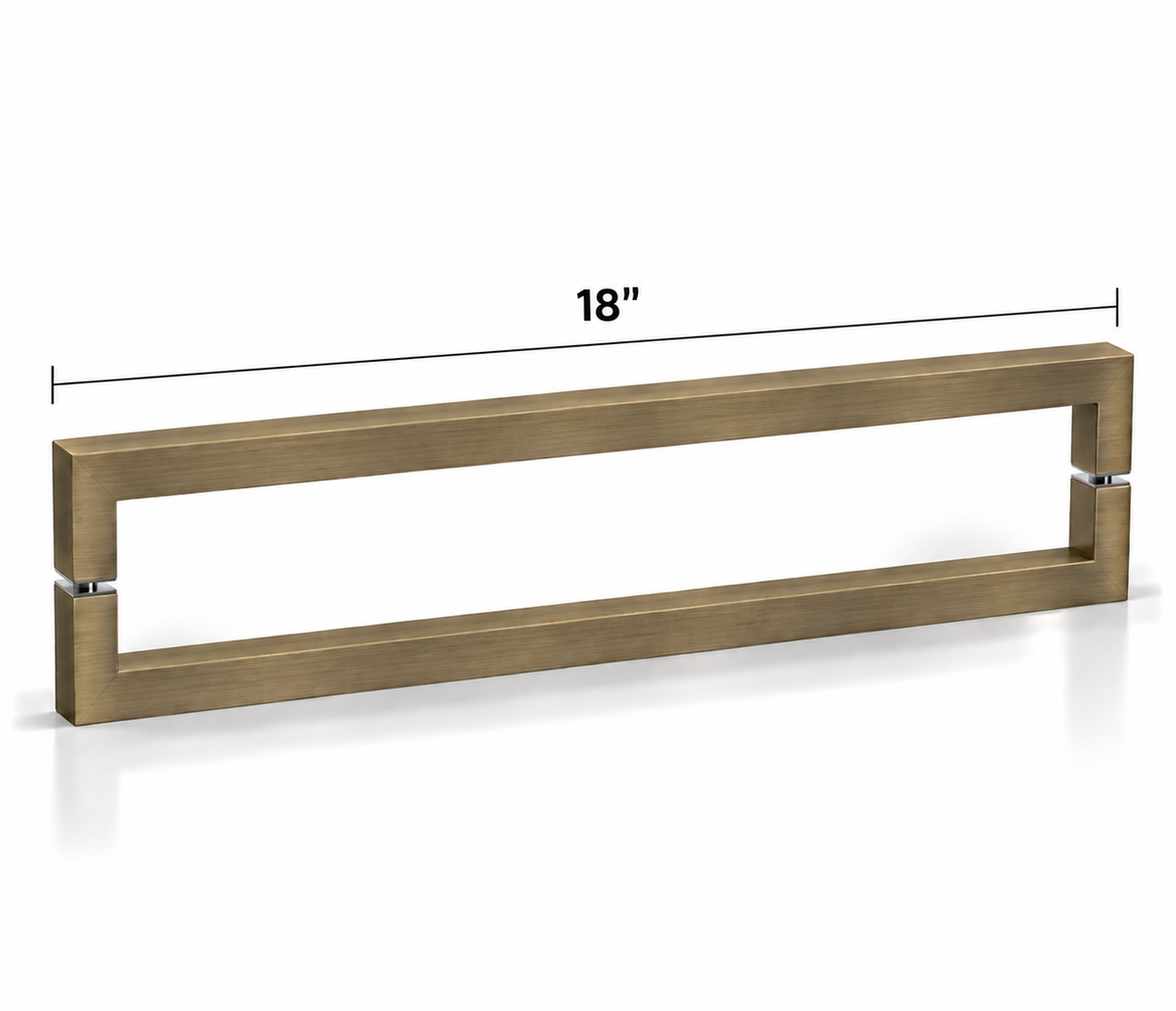 Square Series Double-Sided Towel Bar