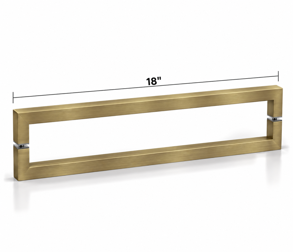 Square Series Double-Sided Towel Bar