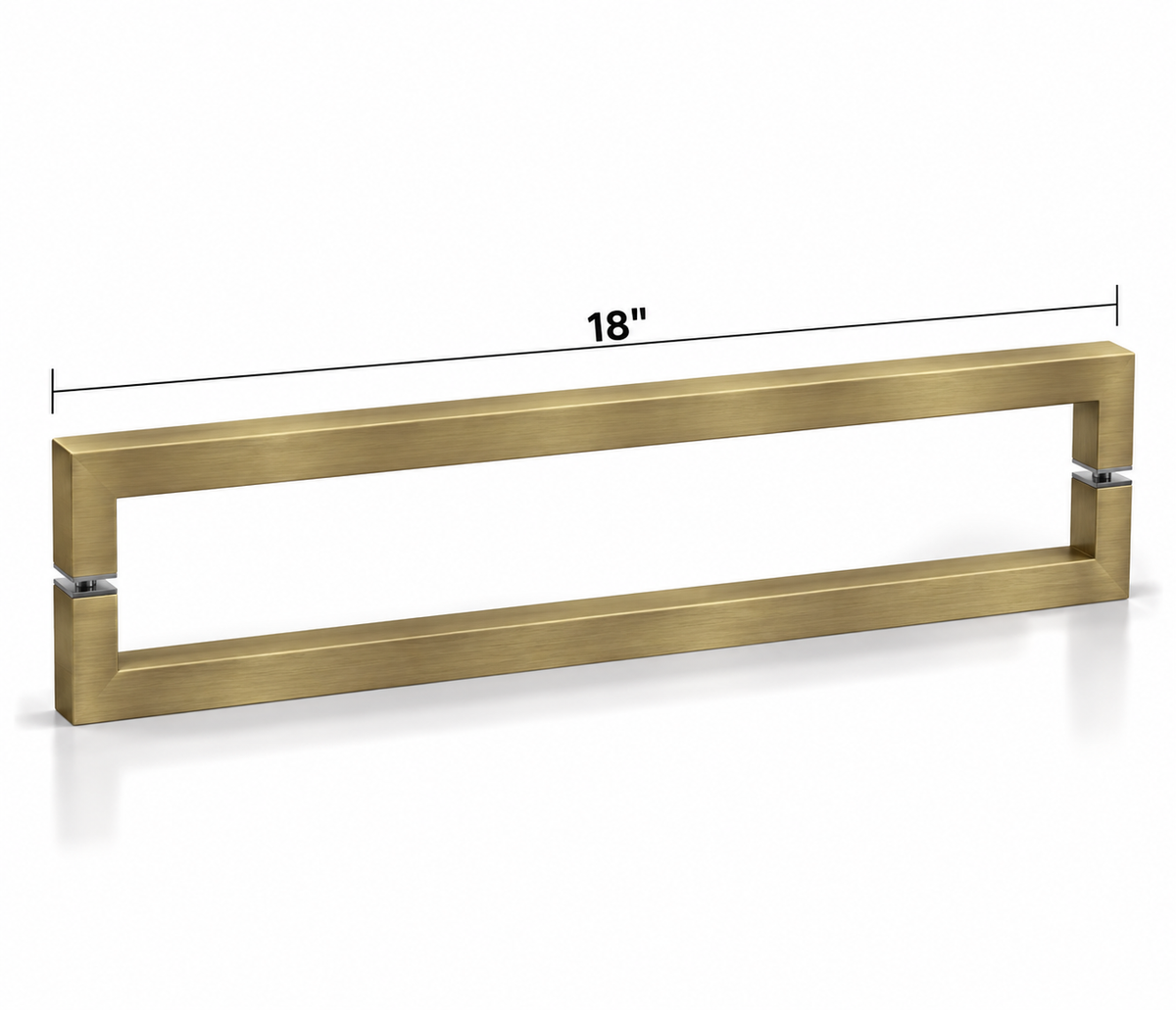 Square Series Double-Sided Towel Bar