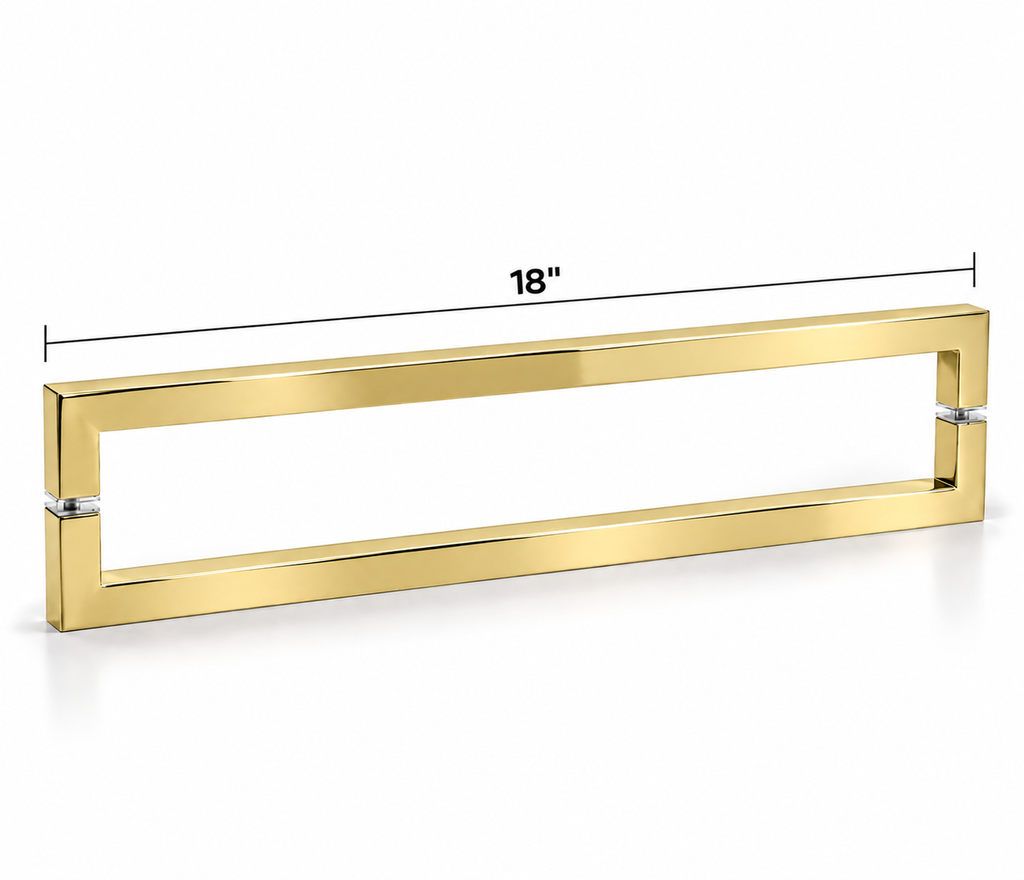 Square Series Double-Sided Towel Bar