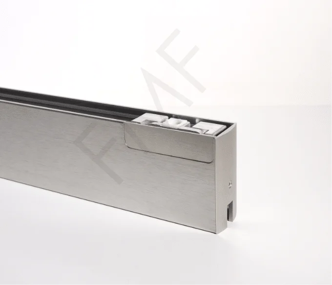 4" Commercial Top Door Rail