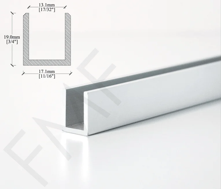 12MM Standard U-Channel