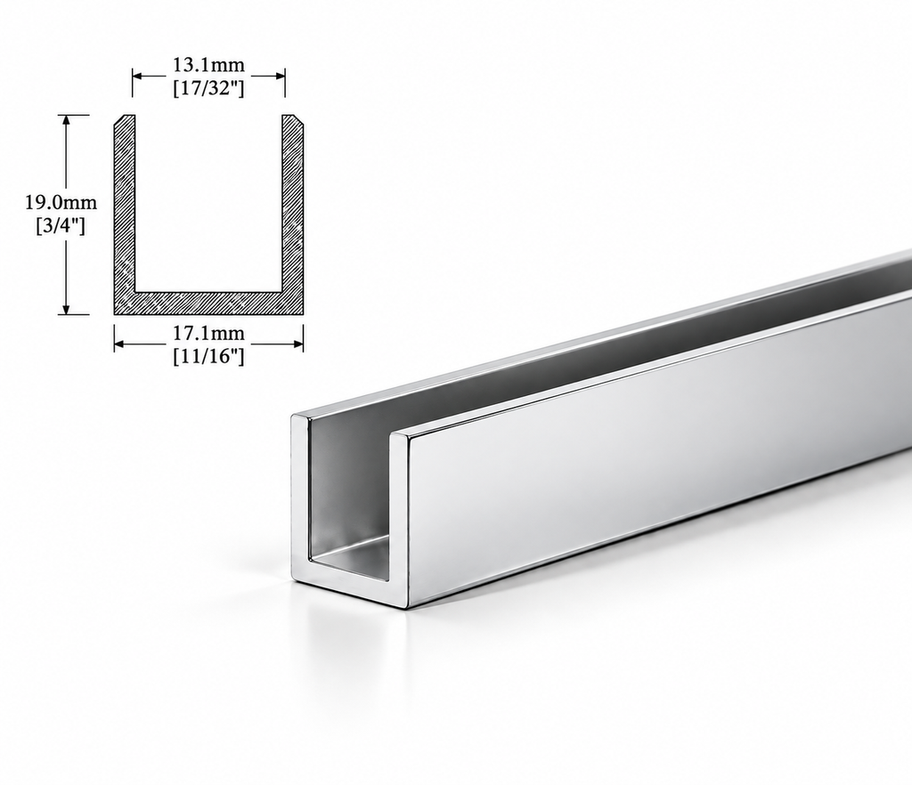 12MM Standard U-Channel