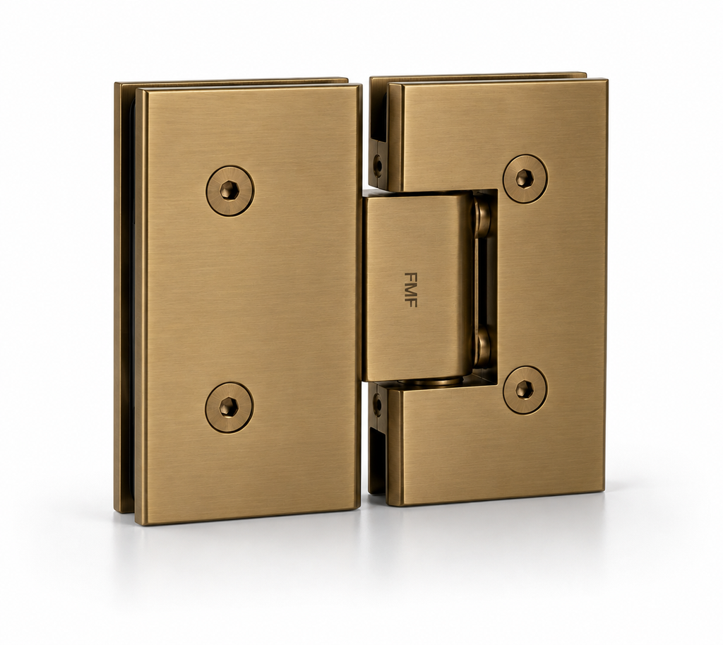 180° Heavy Duty Glass-to-Glass Hinge