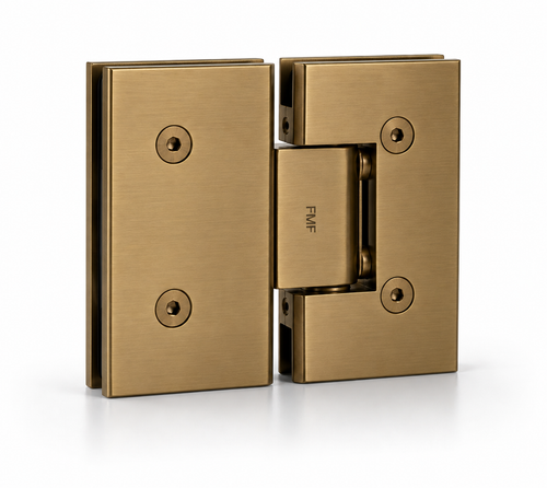 180° Heavy Duty Glass-to-Glass Hinge