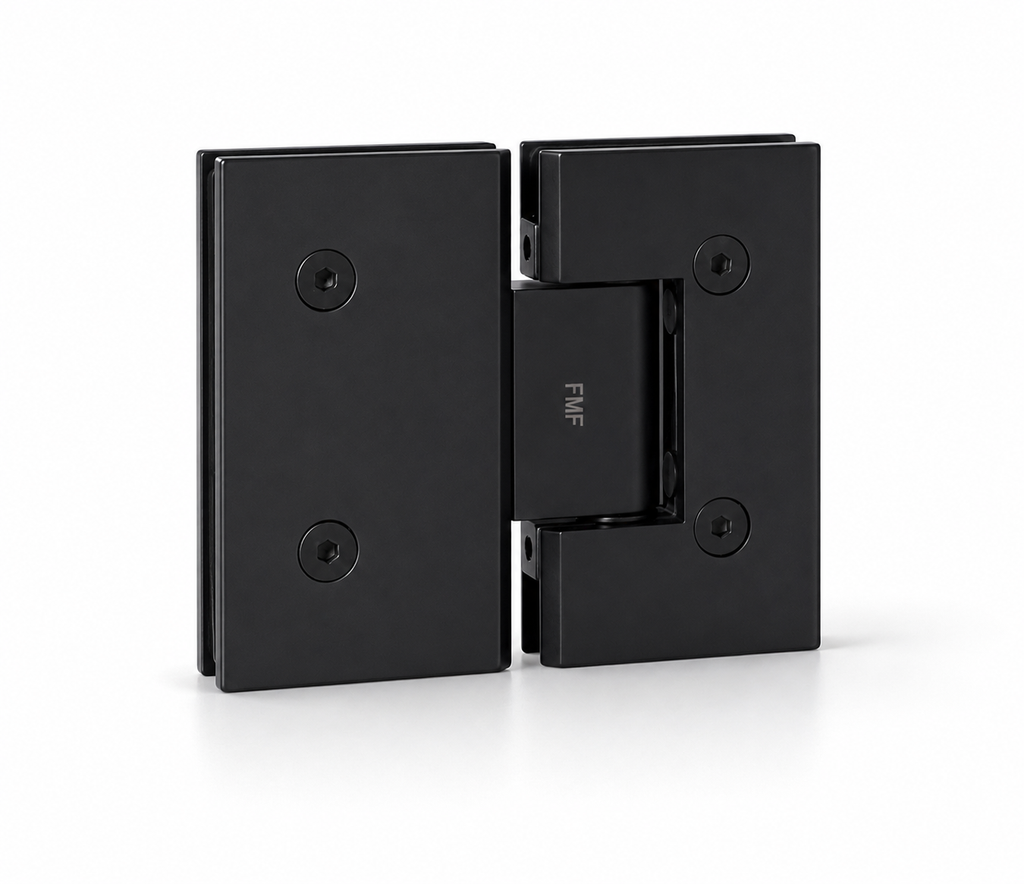 180° Heavy Duty Glass-to-Glass Hinge