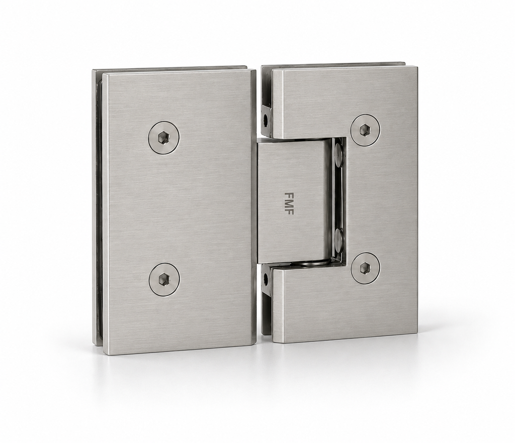 180° Heavy Duty Glass-to-Glass Hinge