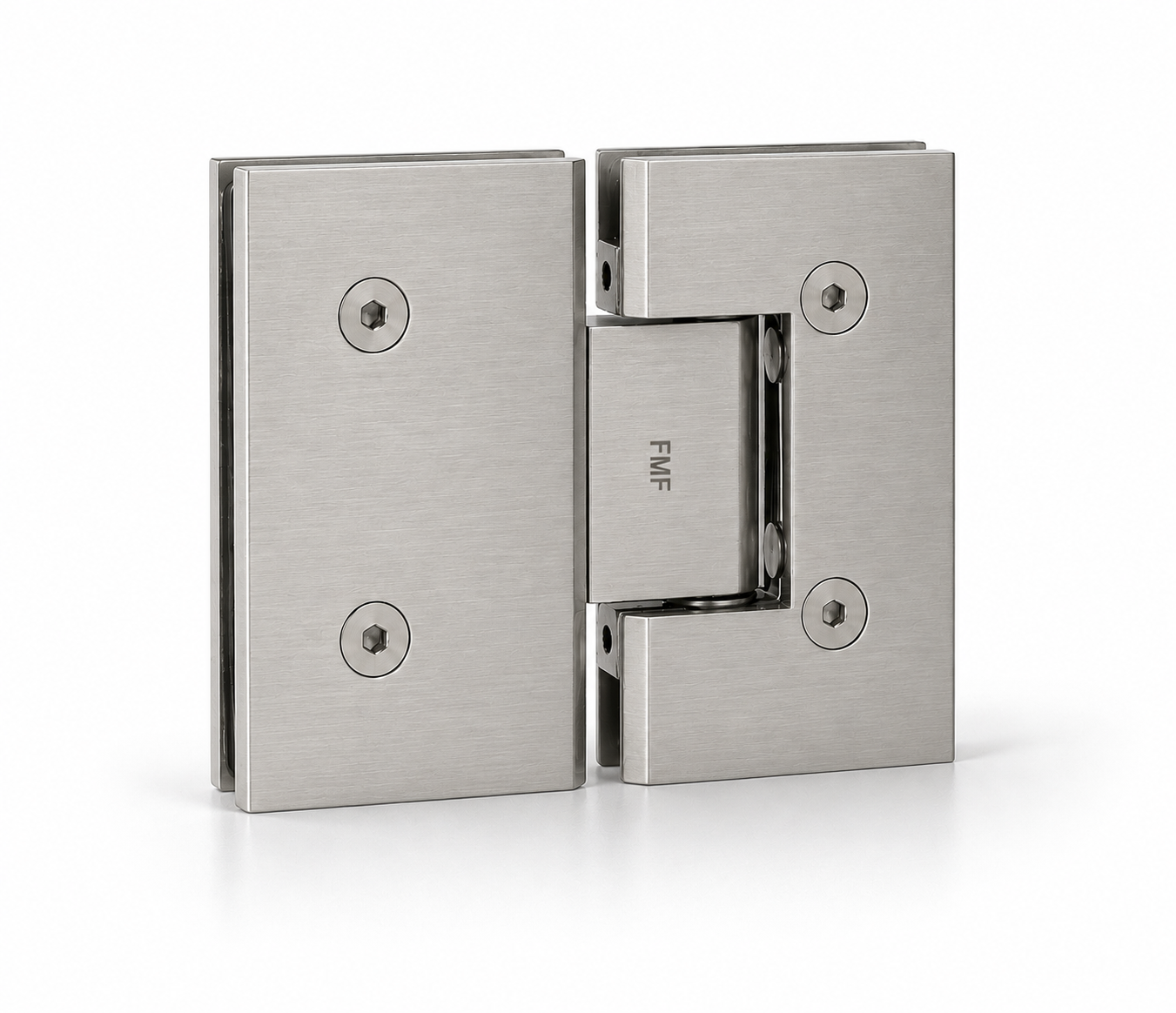 180° Heavy Duty Glass-to-Glass Hinge