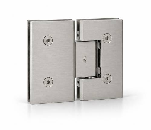 180° Heavy Duty Glass-to-Glass Hinge