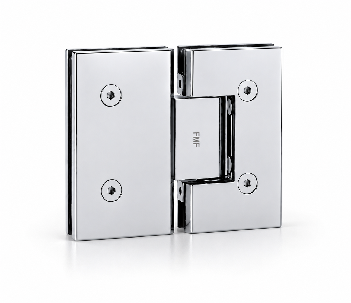 180° Heavy Duty Glass-to-Glass Hinge