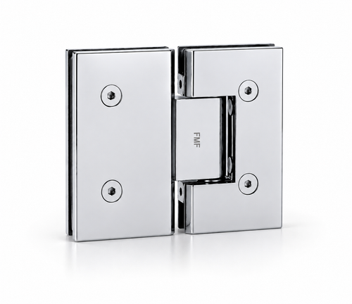 180° Heavy Duty Glass-to-Glass Hinge