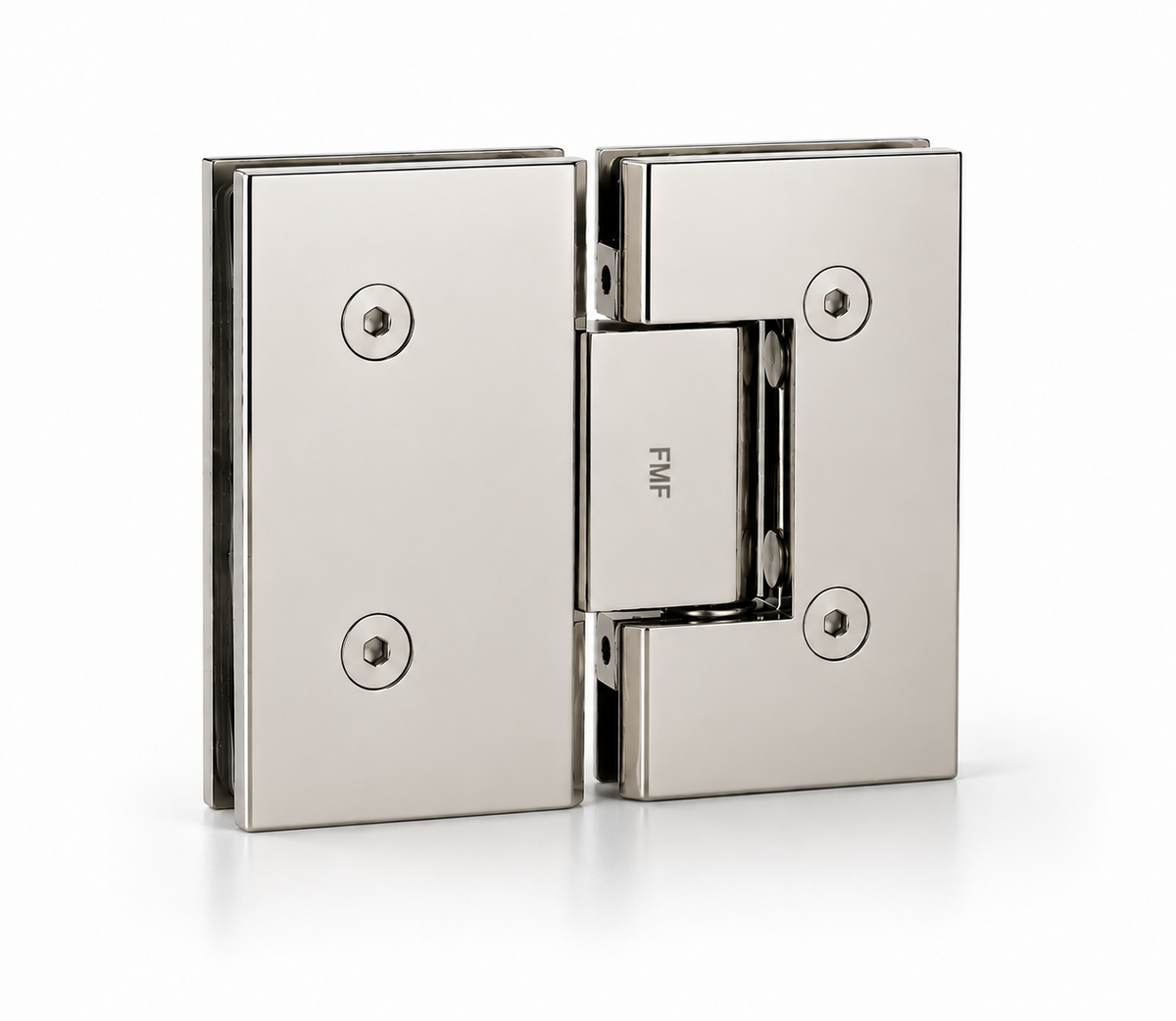 180° Heavy Duty Glass-to-Glass Hinge