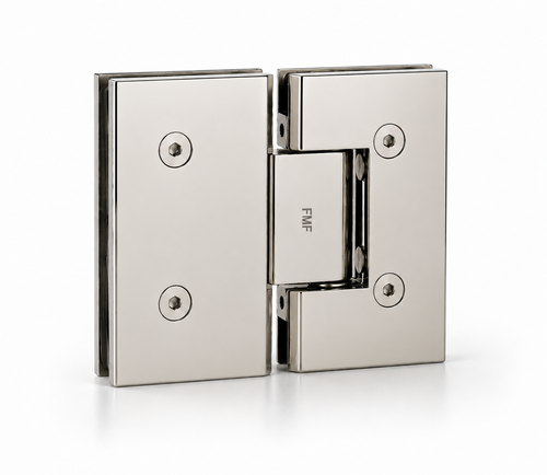 180° Heavy Duty Glass-to-Glass Hinge