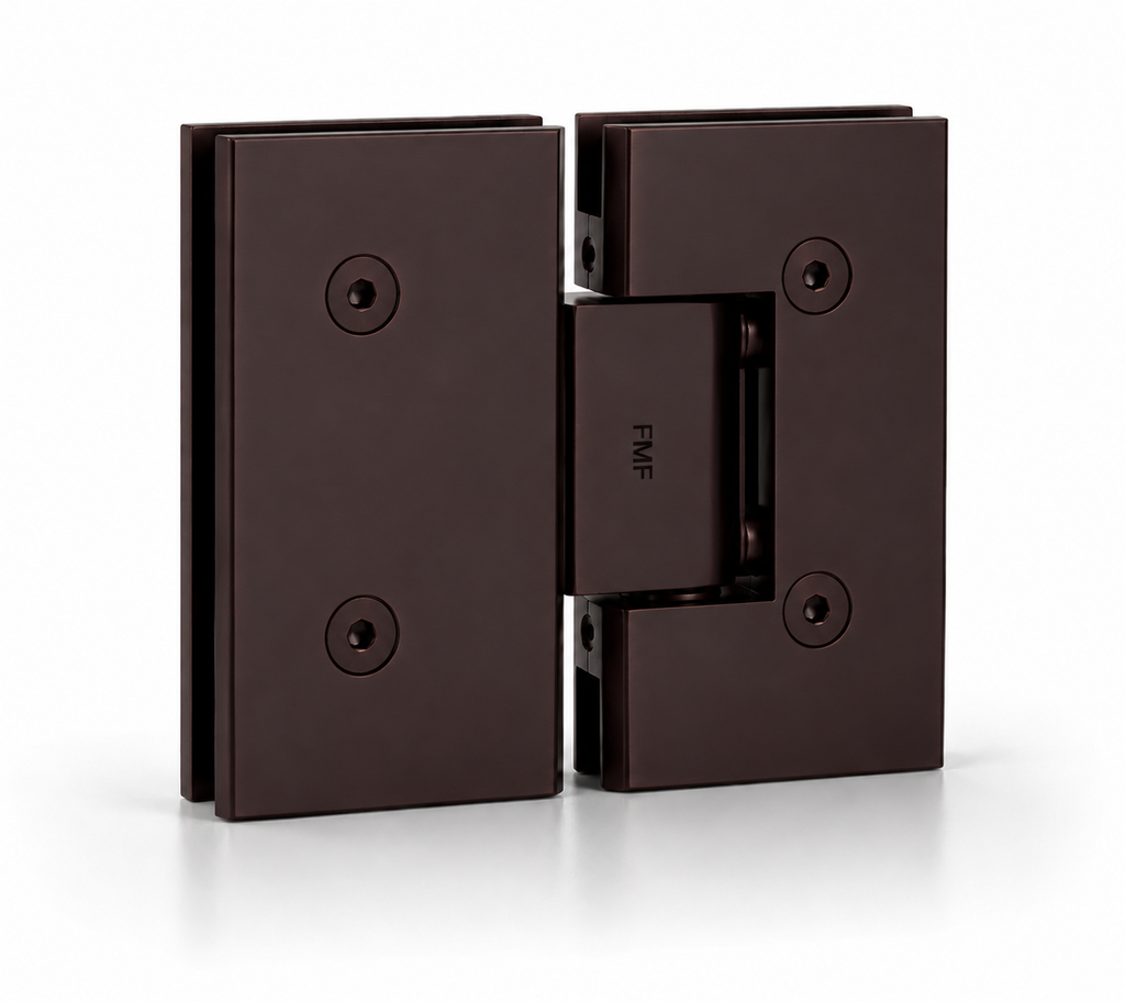 180° Heavy Duty Glass-to-Glass Hinge