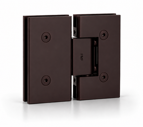 180° Heavy Duty Glass-to-Glass Hinge